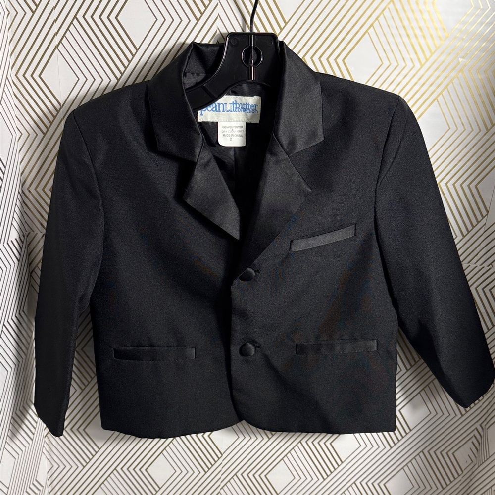 Peanut Butter Collection dress blazer boys size 2 Elegant Black Blazer kids‎
